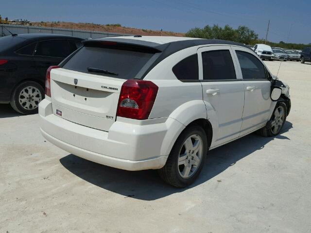 1B3HB48A49D197618 - 2009 DODGE CALIBER SX WHITE photo 4