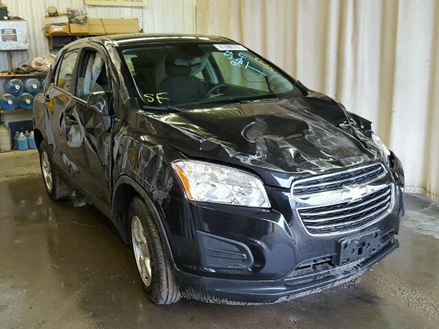 KL7CJPSB2FB135010 - 2015 CHEVROLET TRAX BLACK photo 1