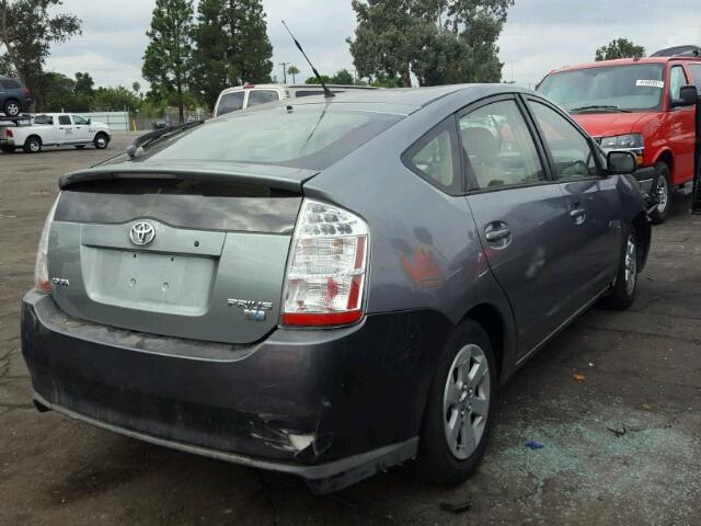 JTDKB20U553072738 - 2005 TOYOTA PRIUS CHARCOAL photo 4