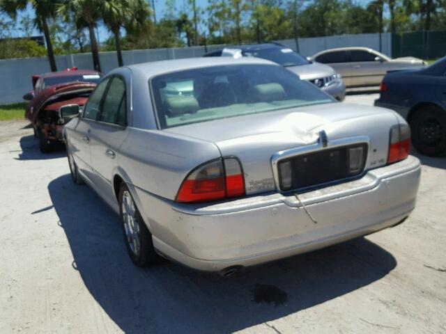 1LNHM87A44Y637884 - 2004 LINCOLN LS Gümüş foto 3