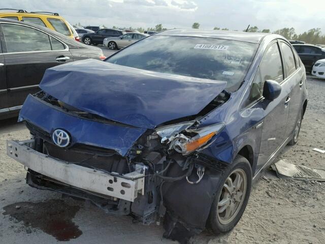 JTDKN3DU2B1399404 - 2011 TOYOTA PRIUS 蓝色 照片 2