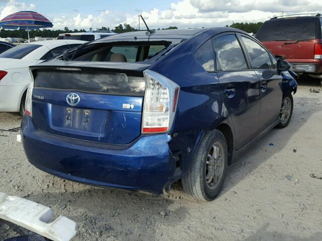 JTDKN3DU2B1399404 - 2011 TOYOTA PRIUS 蓝色 照片 4