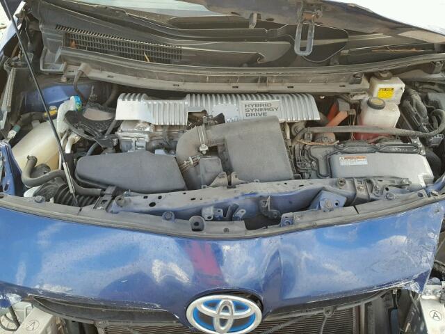 JTDKN3DU2B1399404 - 2011 TOYOTA PRIUS 蓝色 照片 7