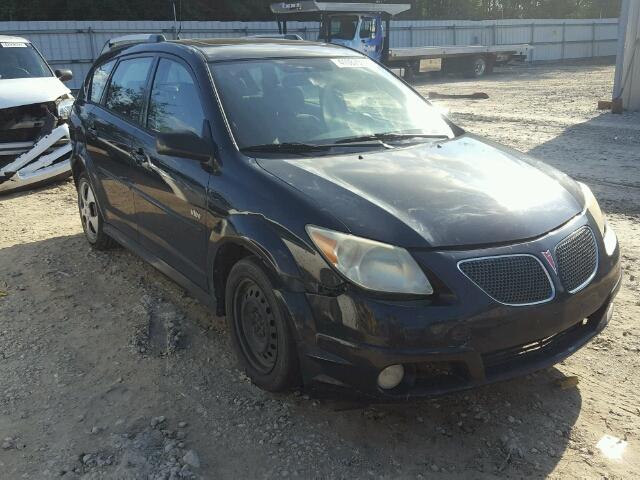 5Y2SL65806Z422596 - 2006 PONTIAC VIBE BLACK photo 1