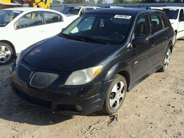 5Y2SL65806Z422596 - 2006 PONTIAC VIBE BLACK photo 2