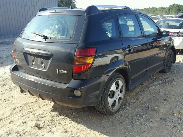 5Y2SL65806Z422596 - 2006 PONTIAC VIBE BLACK photo 4