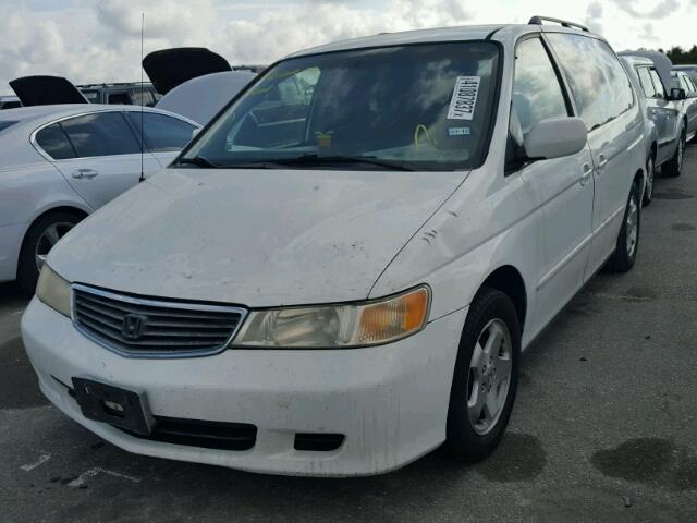 2HKRL1867YH581671 - 2000 HONDA ODYSSEY WHITE photo 2