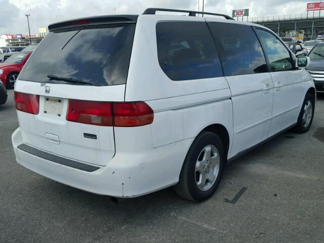 2HKRL1867YH581671 - 2000 HONDA ODYSSEY WHITE photo 4