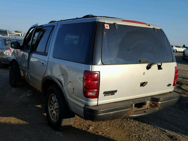 1FMRU15W91LB29476 - 2001 FORD EXPEDITION SILVER photo 3