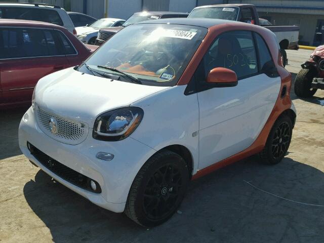 WMEFJ5DA9GK068515 - 2016 SMART FORTWO ORANGE photo 2