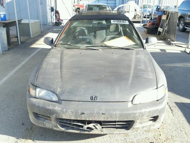 2HGEJ1224SH002762 - 1995 HONDA CIVIC EX BLACK photo 10