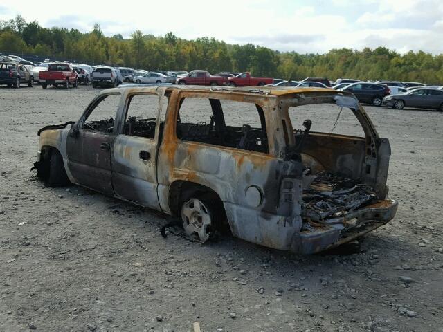 3GNFK16Z45G161297 - 2005 CHEVROLET SUBURBAN K BURN photo 3