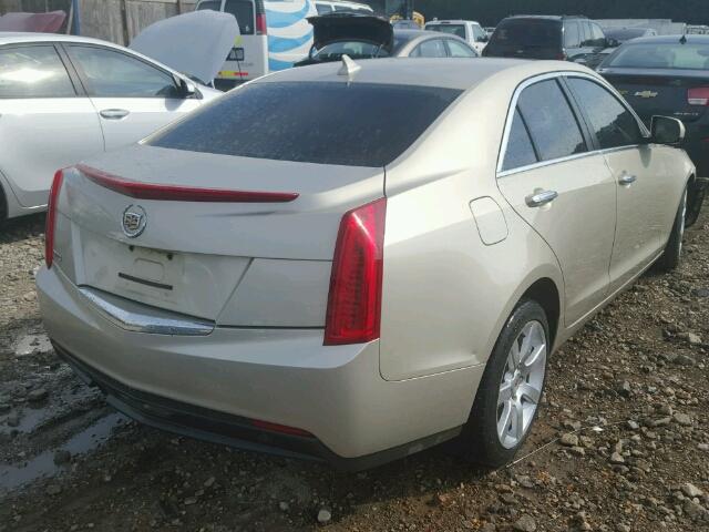 1G6AA5RA2E0101397 - 2014 CADILLAC ATS TAN photo 4