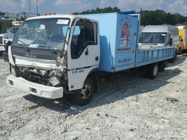 4KLB4B1U17J801728 - 2007 ISUZU NPR WHITE photo 2