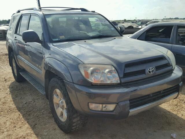 JTEBU14R938006943 - 2003 TOYOTA 4RUNNER SR GRAY photo 1