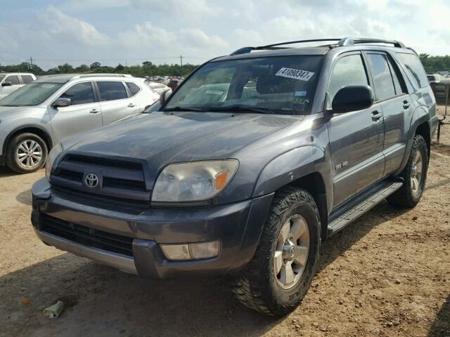 JTEBU14R938006943 - 2003 TOYOTA 4RUNNER SR GRAY photo 2