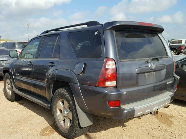 JTEBU14R938006943 - 2003 TOYOTA 4RUNNER SR GRAY photo 3