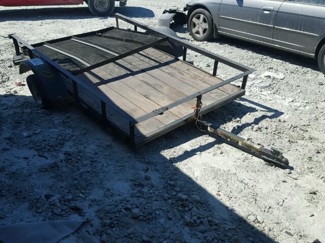 4YMUL0811GG061054 - 2016 UTILITY TRAILER BLACK photo 1