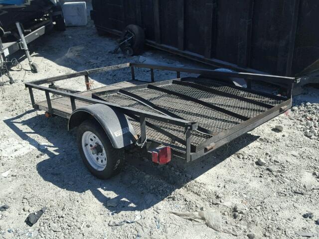 4YMUL0811GG061054 - 2016 UTILITY TRAILER BLACK photo 3