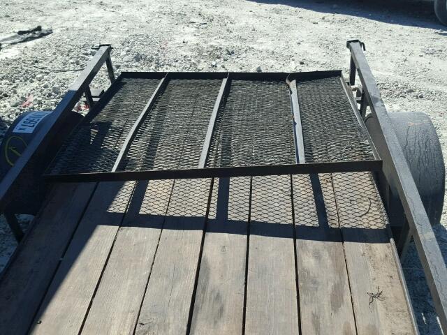 4YMUL0811GG061054 - 2016 UTILITY TRAILER BLACK photo 6