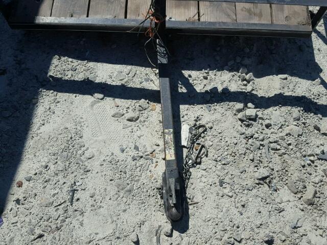 4YMUL0811GG061054 - 2016 UTILITY TRAILER BLACK photo 7