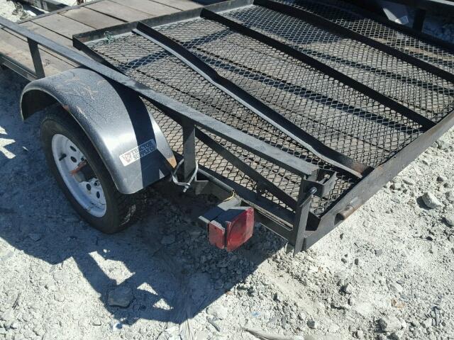 4YMUL0811GG061054 - 2016 UTILITY TRAILER BLACK photo 9