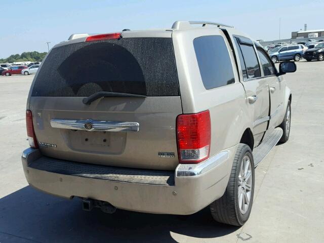 1A8HX582X8F113196 - 2008 CHRYSLER ASPEN LIMI GOLD photo 4