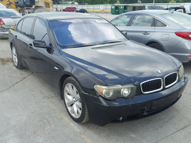 WBAGN63493DR16784 - 2003 BMW 745 LI BLACK photo 1