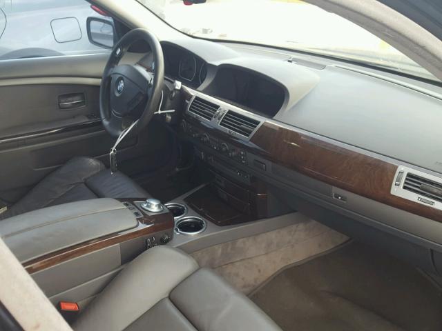 WBAGN63493DR16784 - 2003 BMW 745 LI Қара фото 5