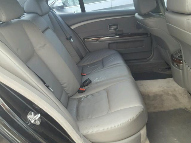 WBAGN63493DR16784 - 2003 BMW 745 LI Қара фото 6