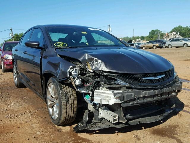 1C3CCCDG9FN610766 - 2015 CHRYSLER 200 S 灰色 照片 1