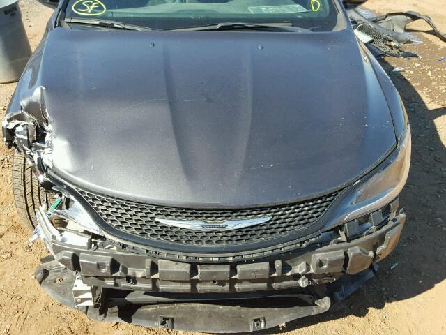 1C3CCCDG9FN610766 - 2015 CHRYSLER 200 S 灰色 照片 7