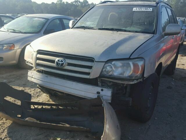 JTEDP21A260122458 - 2006 TOYOTA HIGHLANDER TAN photo 9