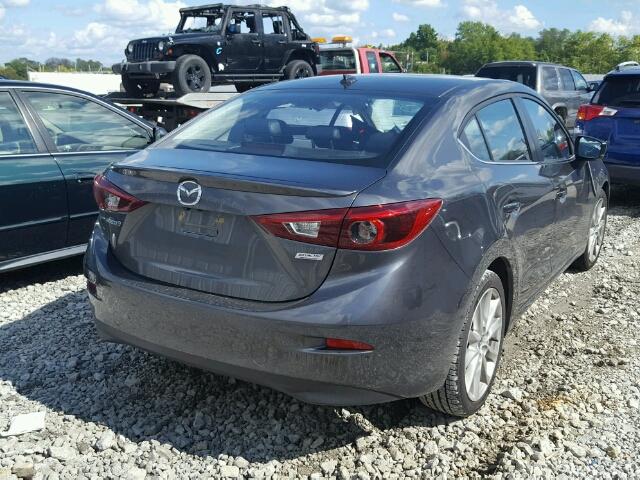 JM1BN1W32H1117456 - 2017 MAZDA 3 GRAND TO GRAY photo 4