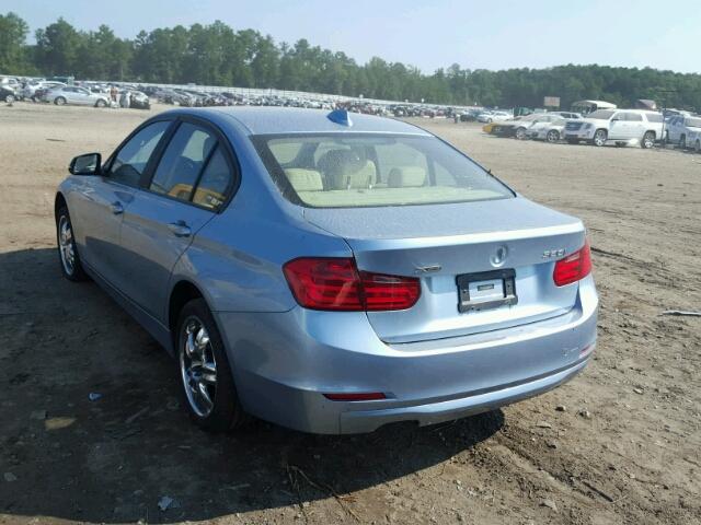 WBA3B5C5XDF593586 - 2013 BMW 328 XI SUL BLUE photo 3