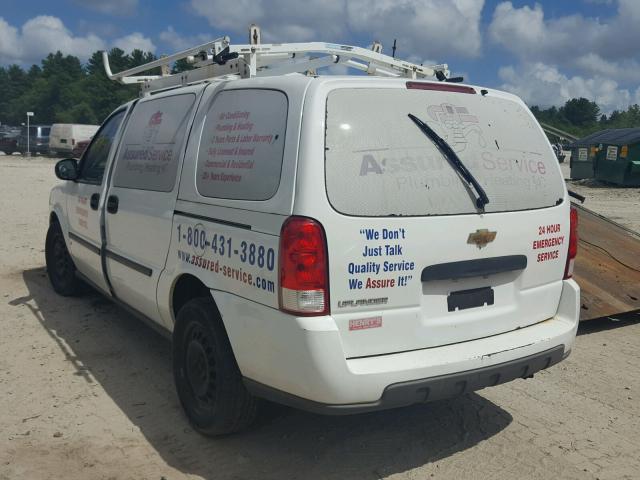 1GBDV13198D171805 - 2008 CHEVROLET UPLANDER I 白色 照片 3