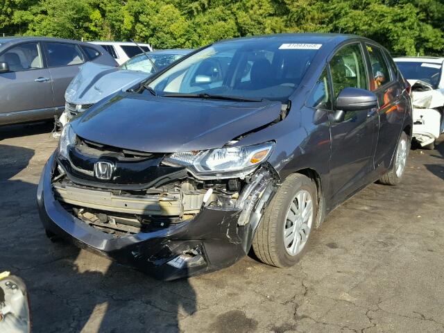 3HGGK5H53HM707674 - 2017 HONDA FIT LX GRAY photo 2