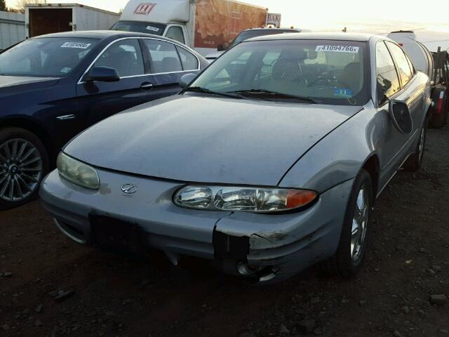 1G3NF52E5XC305514 - 1999 OLDSMOBILE ALERO GLS 银色 照片 2