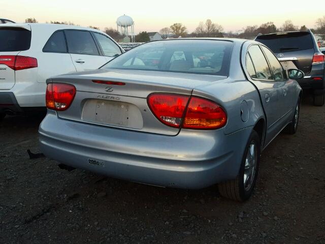 1G3NF52E5XC305514 - 1999 OLDSMOBILE ALERO GLS 银色 照片 4