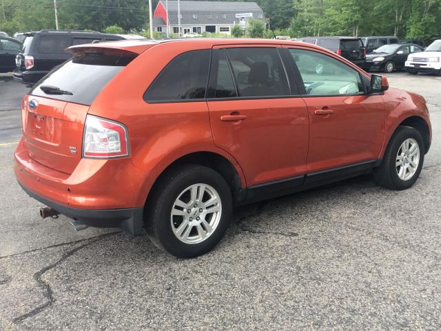 2FMDK49C67BA67769 - 2007 FORD EDGE SEL P ORANGE photo 4