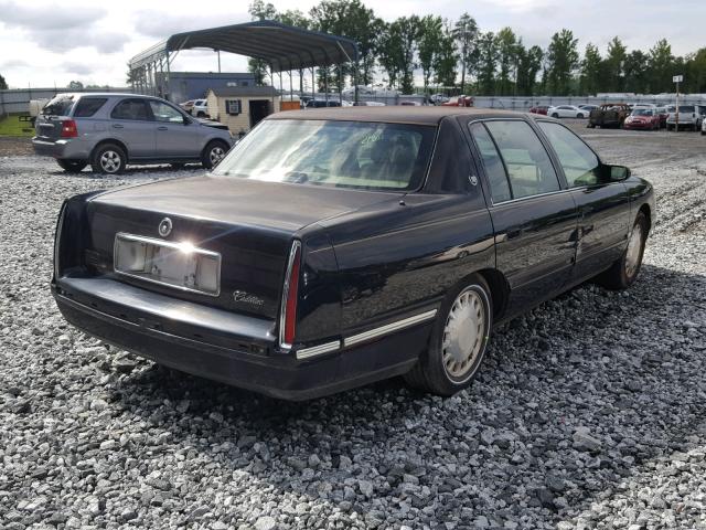 1G6KD54Y3XU771584 - 1999 CADILLAC DEVILLE BLACK photo 4