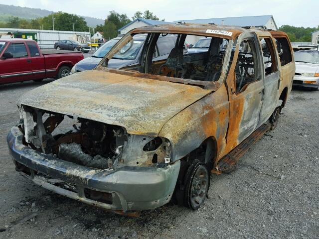 1FMNU41S33EC97558 - 2003 FORD EXCURSION BURN photo 2