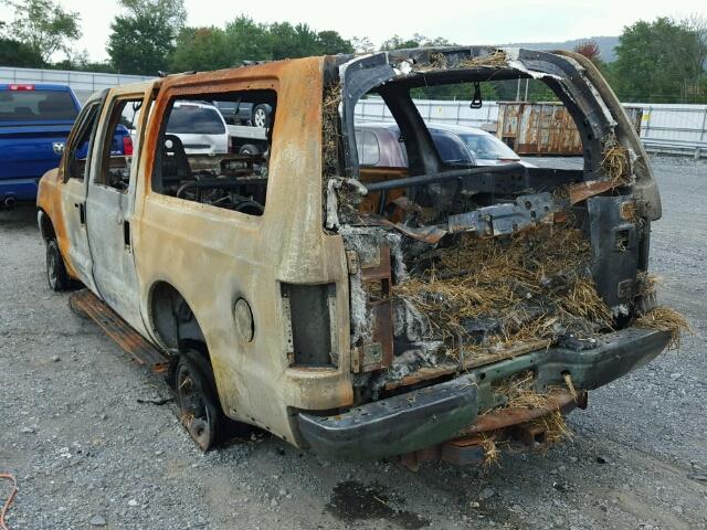 1FMNU41S33EC97558 - 2003 FORD EXCURSION BURN photo 3