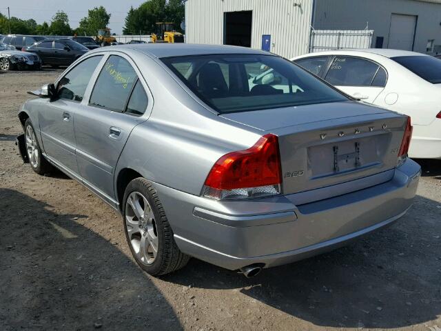YV1RS592492722702 - 2009 VOLVO S60 2.5T SILVER photo 3