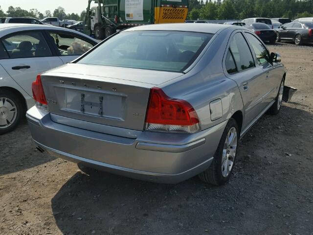 YV1RS592492722702 - 2009 VOLVO S60 2.5T SILVER photo 4