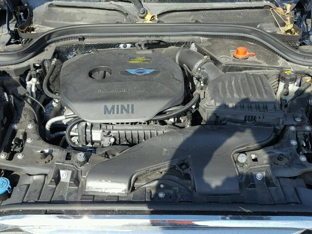 WMWXM5C59F3A59613 - 2015 MINI COOPER BLUE photo 7