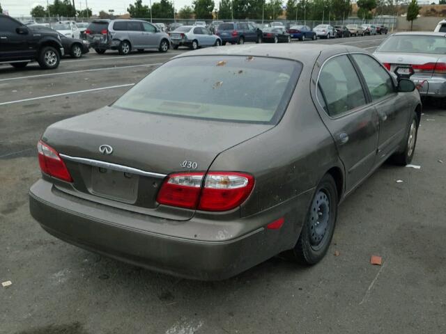 JNKCA31A21T014550 - 2001 INFINITI I30 GOLD photo 4