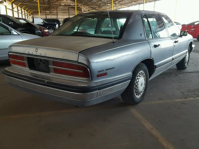 1G4CW53L1N1622716 - 1992 BUICK PARK AVENU BLUE photo 4