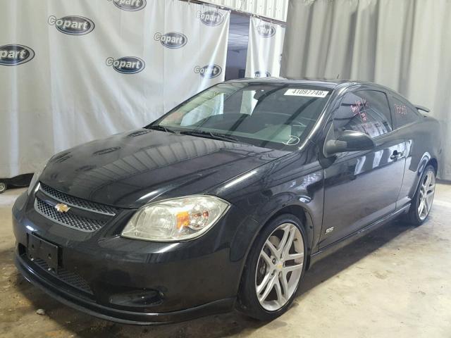 1G1AG1FX1A7144703 - 2010 CHEVROLET COBALT SS BLACK photo 2