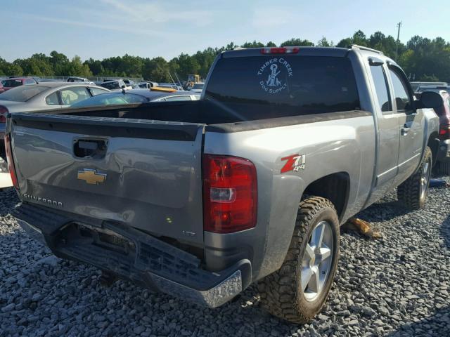 1GCEK19J18Z272422 - 2008 CHEVROLET SILVERADO CHARCOAL photo 4